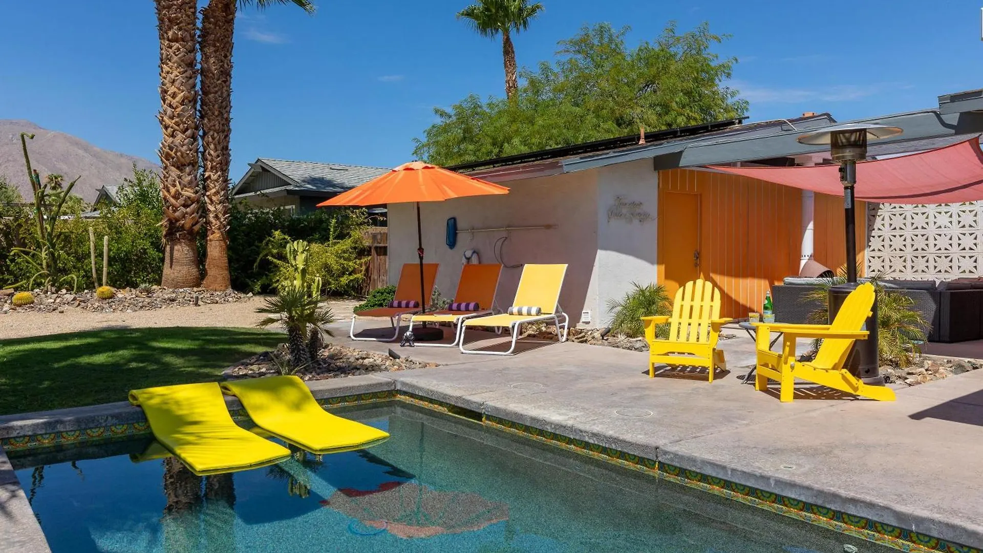 Ferienhaus Villa Tramview Palm Springs USA